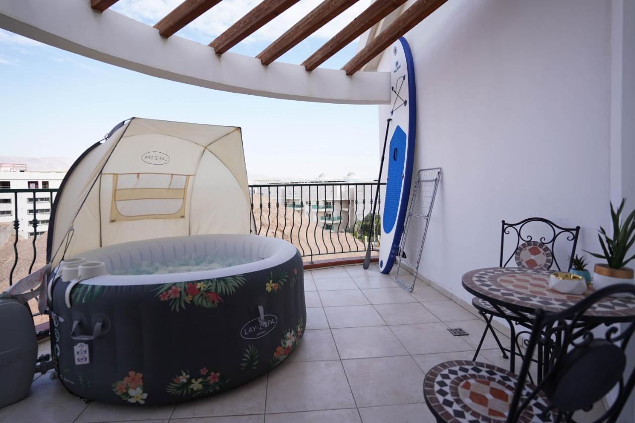 Two Bed Room Apartment 5 Min Walk To The Beach Эйлат Экстерьер фото