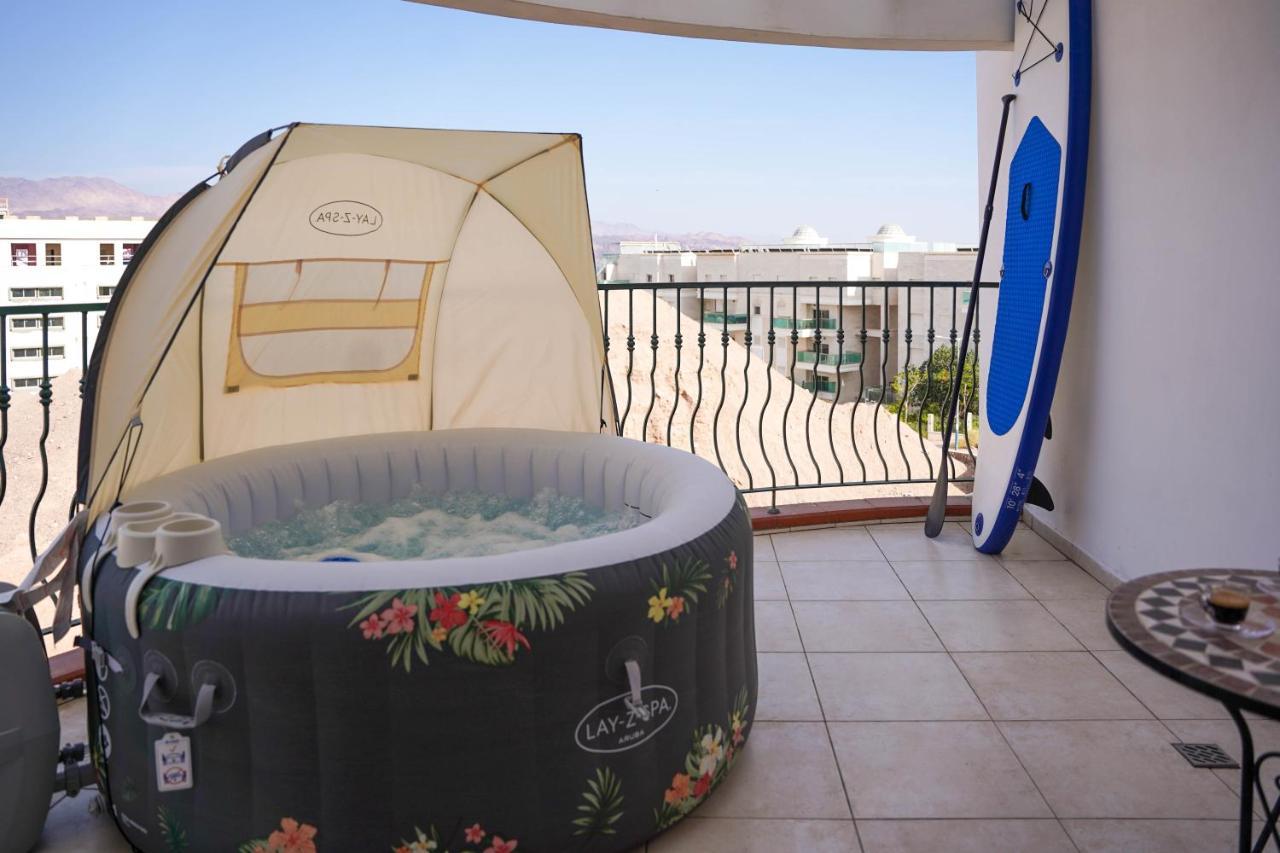 Two Bed Room Apartment 5 Min Walk To The Beach Эйлат Экстерьер фото